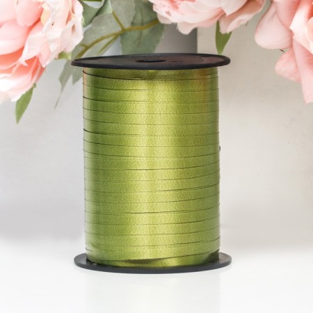 Tape for decor and gifts, khaki, 0.5 cm x 250 m-1