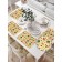 Set of napkins for setting the table "Festive mood", rectangular, size 32x46 cm, 4 pcs