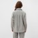 Women's blouse minku: Velvet collection color light gray, river 50