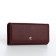 Women's wallet on a magnet, burgundy color