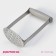 Pucker for potatoes Smasher, 10 × 15.5 cm, stainless steel, chrome color