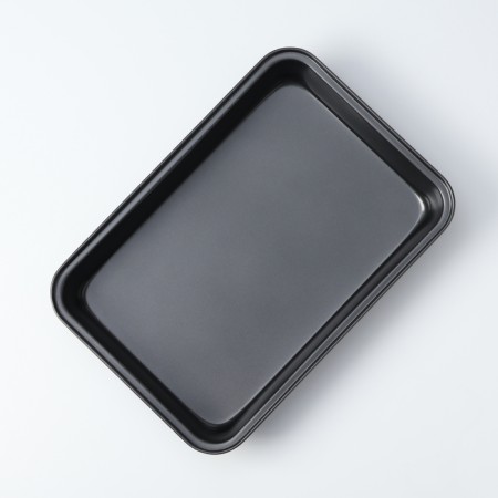 The baking sheet of the rectangle. Jacqueline ", 32 × 22 × 4.5 cm, anti -stick coating, black color-3