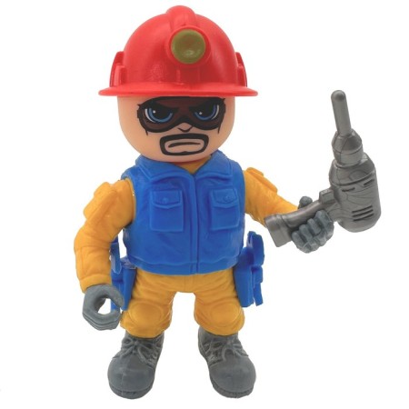 FUNKY TOYS figure "Builders", 8 cm, mix-8