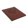 Diary of premium, leatherette Calligrata top, Vivevella, embossing coat of arms, brown
