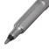 Permanent marker 2.5 mm centropen 2670, thin, line 1 mm, silver color
