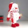 Interior doll "Snowman in a red hat with a ear with a bomb" 40x17x16 cm