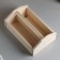 Wooden Kashpo, 29.8x20.5x12.3 cm, with a handle