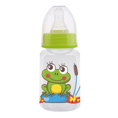 A bottle for feeding "My first friends", 120 ml, from 0 months, Mix color-1