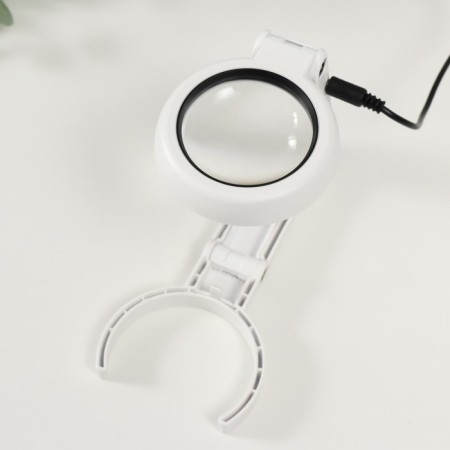 Lupa X7 lamp for LEDX6 creativity from 3AA+ usb lens d = 5.5 cm 2.6x9x19 cm-3