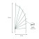 Trellis, 170 × 65 × 1 cm, metal, green, "sail"