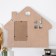 Hooks decorative wood+photo frame 10x15 cm "Lavender House on the window" 38x0.9x32 cm