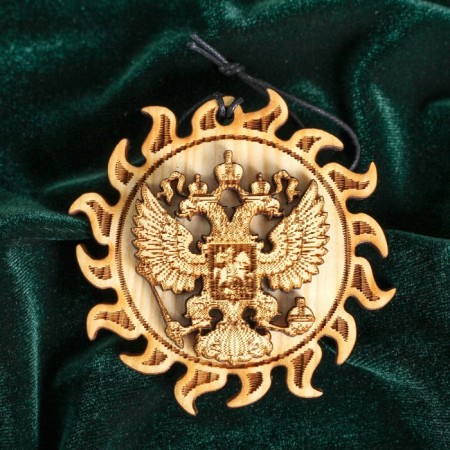 Suspension for the car "Two -headed eagle" cedar, Goebr of Russia-5