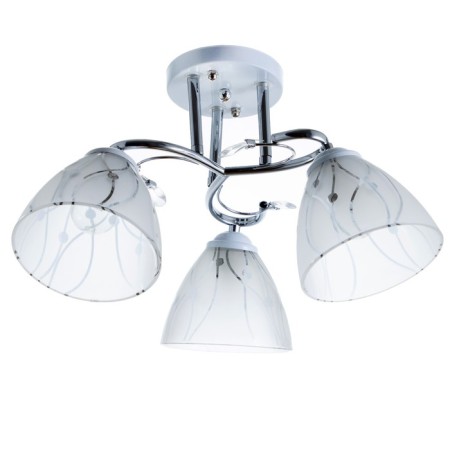 Avtal chandelier 3he27 40W Belo-chromium 50x50x27 cm Bayerlux