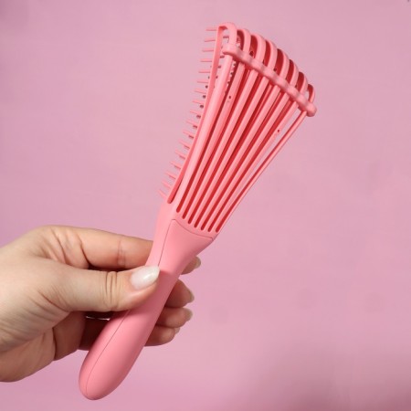 The comb is massage, ventilated, 6 × 24 cm, color mix-7