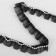 Ryush is nylon, with beads, 30 mm, 4.5 ± 0.5 m, black/white color