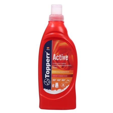 Topperr Active gel for washing highly contaminated underwear, 1 liter