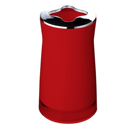Disco toothbrush cup, red-1