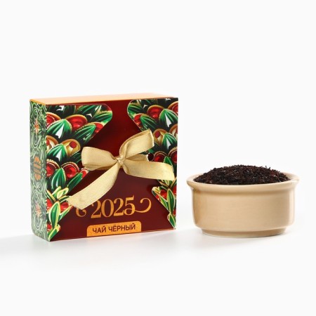 Black tea, in the box - box "Christmas tree 2025", 20 g.-1