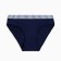 Panties female slips, dark blue color, rr 46-48