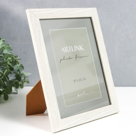Photo frame plastic "Amelia" 15x20 cm, gray-1