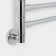Holder for towels with 4 rotary panels, accoona a121-4, color chromium