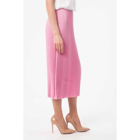 Female skirt, size 42, pink color-6