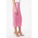 Female skirt, size 42, pink color