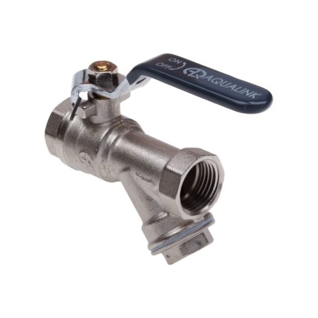 Ballic Aqualink, Pn 30 tap, internal thread 3/4 ", oblique filter, handle, nickel.-3