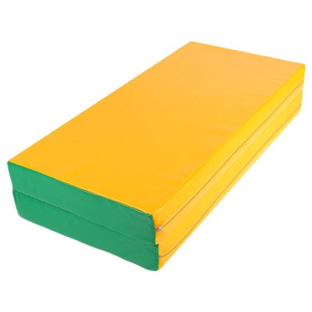 Mat, 100x100x10 cm, 1 addition, green/yellow color-4