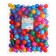 Balls for dry pool, diameter - 5 cm, 210 pcs.