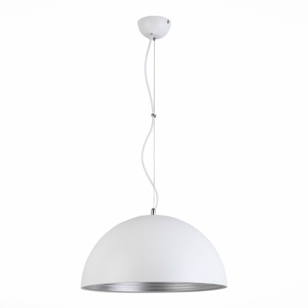 Suspension lamp ST LUCE. SL279.503.01. TAPPO. 1x60 W, E27, 40x40x20 cm, white color-5