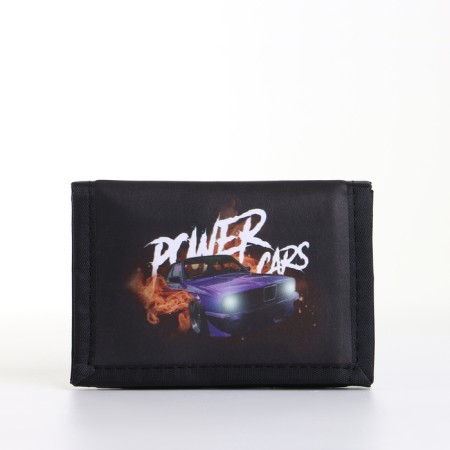 Children's wallet on Velcro "chosen", black color