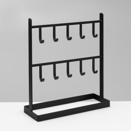 Steering stand "Hook", 20 × 7.5 × 24, black color-2