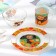 Set of dishes "Cheburashka", 3 items: plate, bowl, mug, gift packaging, glass