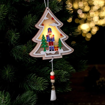 New Year's decor with the “Nutcracker” backlight 11 × 1 × 12 cm-2