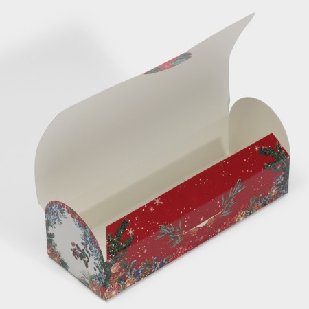 Box under the cupcake “Happy New Year!”, 9 x 9 x 24.5 cm, new year-4