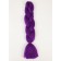 Zumba Kanecalon is monophonic, corrugated, 60 cm, 100 g, purple color (#ay35)