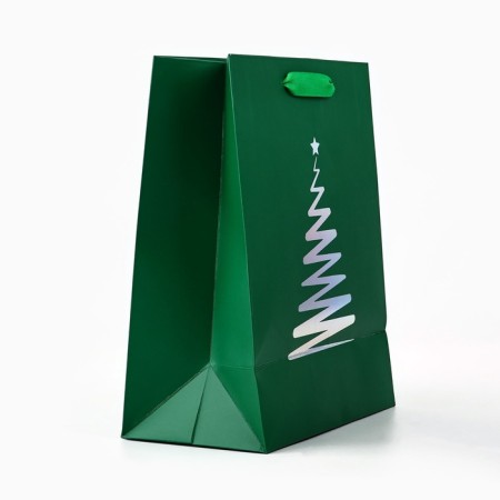 New Year's gift package “Bright New Year”, holography, MS 18 x 10 x 23 cm, New Year-2