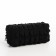 Cosmetic bag with lightning, black color