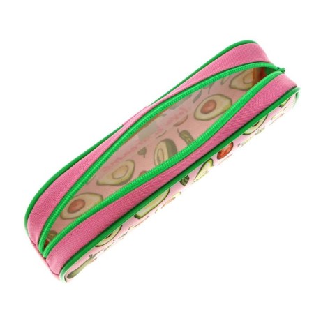 Penal soft, 1 department, 80 x 210 x 40 mm, voluminous, calligrata PMO 21-20, "avocado"-2