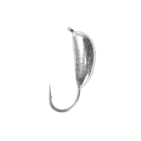 Mormyshka tungsten "banana" Riga with a hole, weight 0.7 g, 030/s