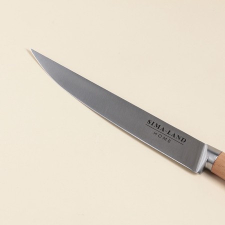 Knot cutting cutting SL Home "Calabria", stainless steel, 20.5 cm, beige-3
