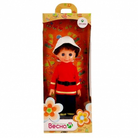 Fireman doll, 30 cm-4