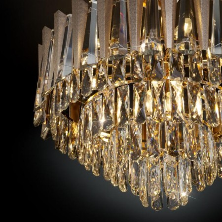 Coda chandelier, 9x60W E14, color gold-3