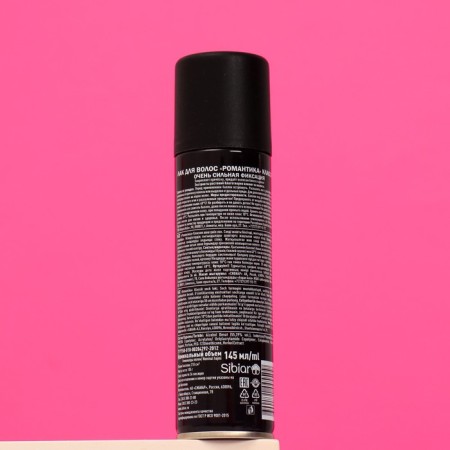 Hair varnish "Romance" of strong fixation, 140 ml-1