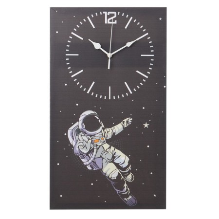 Carty clock wall "Cosmonaut", smooth move, 35 x 60 cm, aa-1