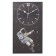 Carty clock wall "Cosmonaut", smooth move, 35 x 60 cm, aa