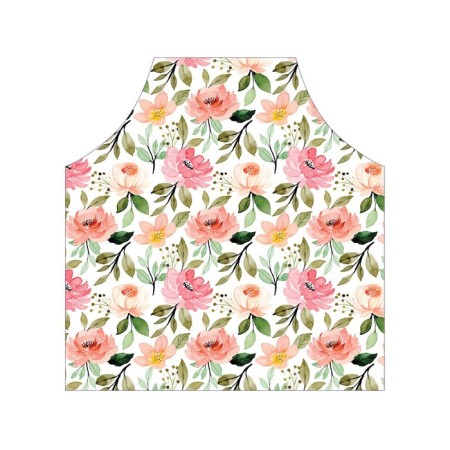 Apron of a kitchen with a photo print "Gifts of Flora", adjustable, size OS-2