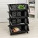 Floor eboe for storage 4 section "Economy", color mix