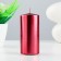 Candle - paraffin, varnished, red metallic cylinder, 5.6 × 12 cm